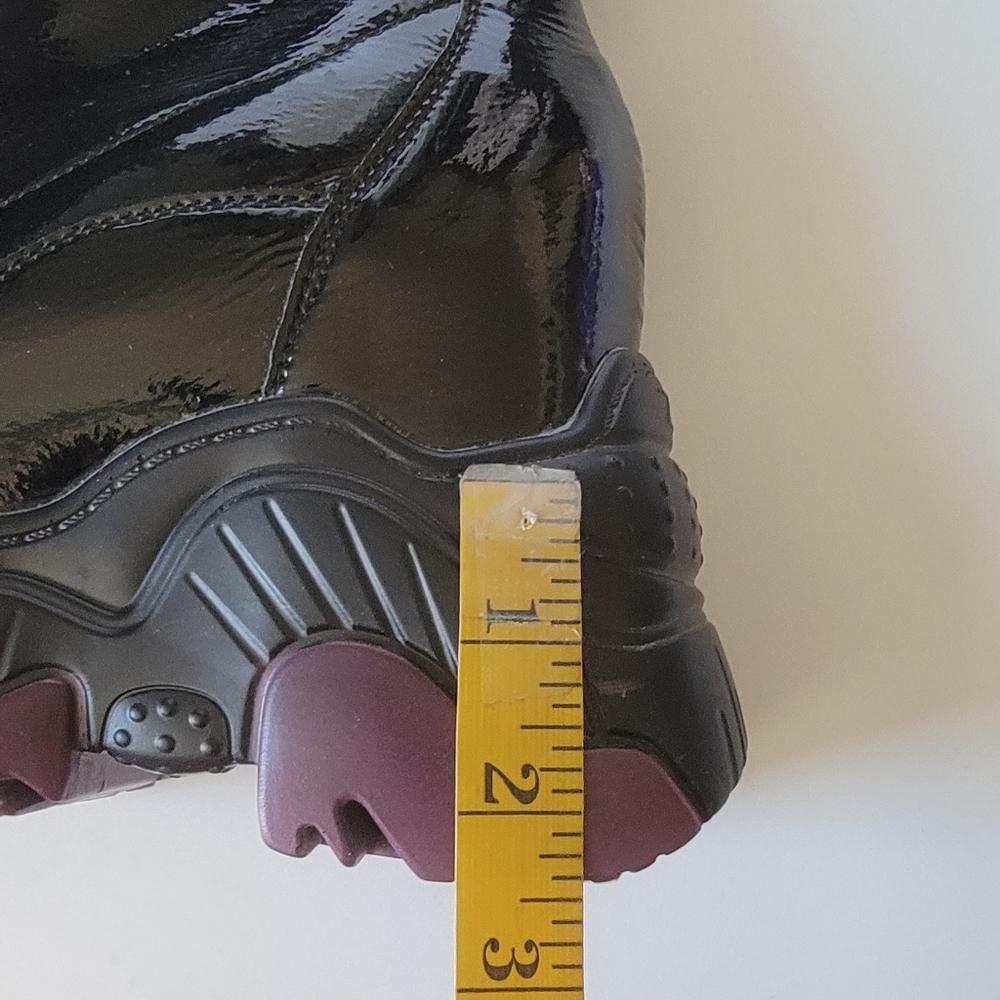 Dolls Kill Purple and Black Platform Shoes - Picture 7 of 9